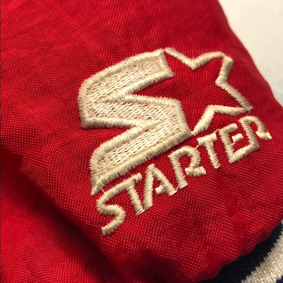 VTG 90’s Starter Boston Red Sox Nylon Pullover Windbreaker - Picture 13 of 15